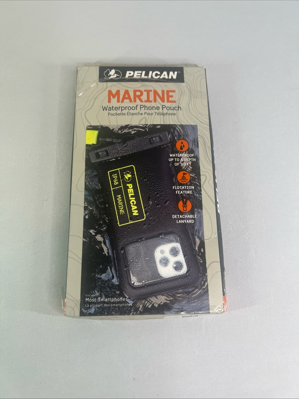 Pelican Marine Waterproof Phone Pouch - Black
